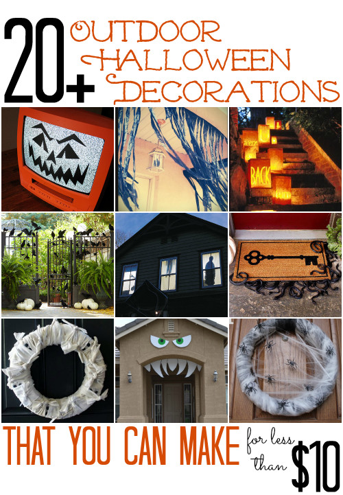 Cheap Outdoor Halloween Decorations
 All Cheap Crafts 20 Outdoor Halloween Decorations