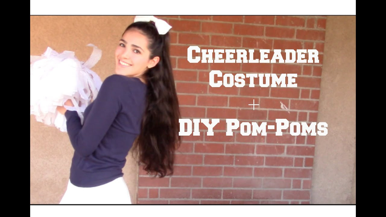Cheerleader Costumes DIY
 Cheerleader Costume DIY Pom Poms