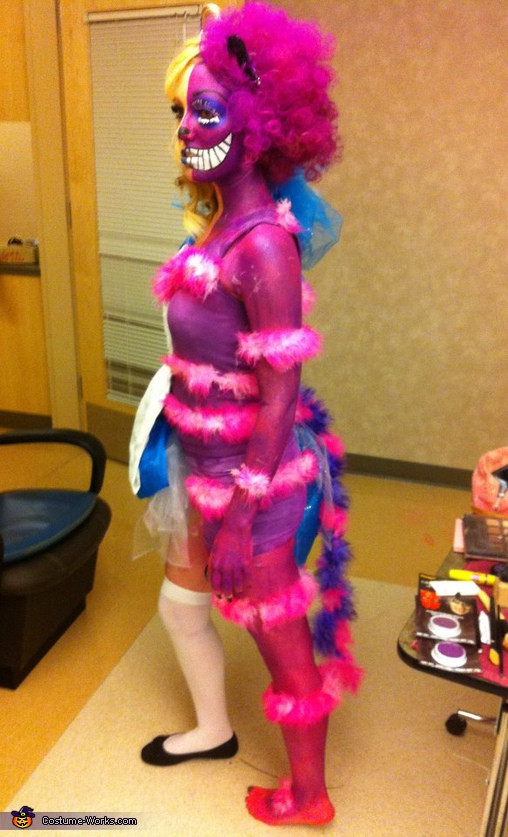 Cheshire Cat Costume DIY
 Alice In Wonderland and Cheshire Cat costume 2 4