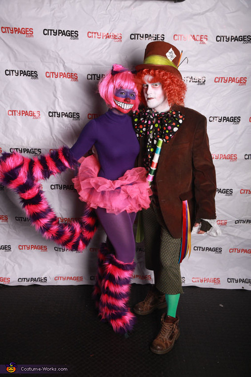 Cheshire Cat Costume DIY
 Mad Hatter and Cheshire Cat Homemade Couple s Costume