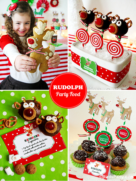 Child Christmas Party Ideas
 Rudolph Holiday Party