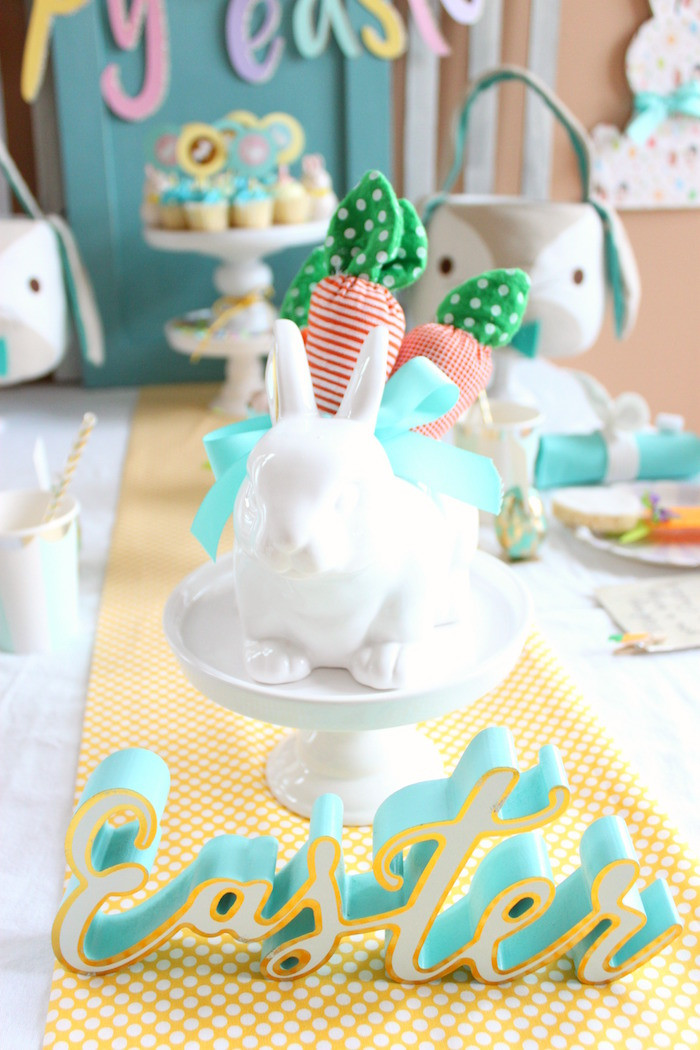Children'S Easter Party Ideas
 Kara s Party Ideas Hoppy Easter Party for Kids