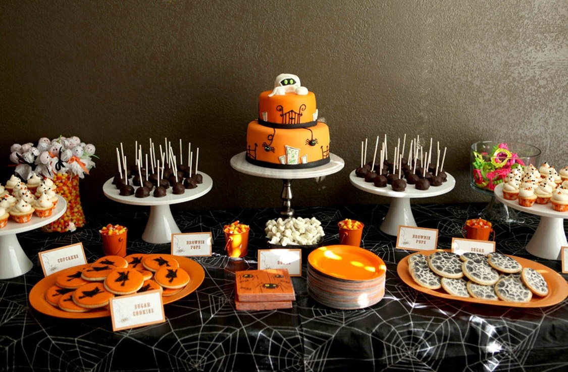 Childrens Halloween Party Ideas
 Children s "Spooky" Treats Table Celebrations at Home