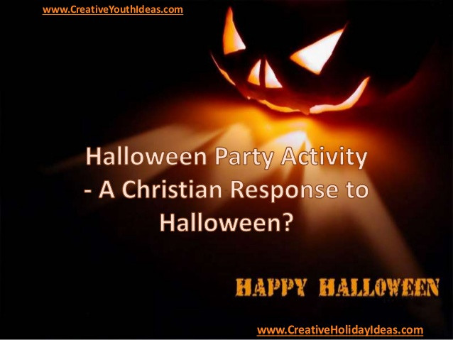 Christian Halloween Party Ideas
 Halloween Party Activity A Christian Response to Halloween