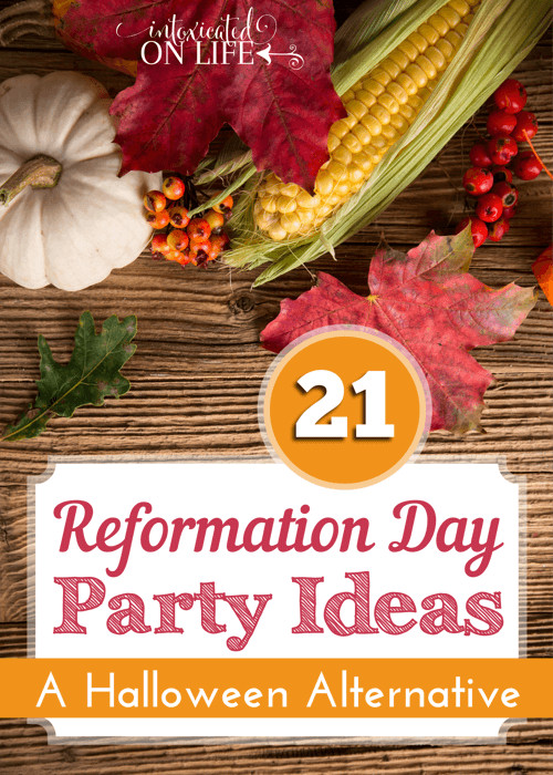Christian Halloween Party Ideas
 Reformation Day Party Ideas A Halloween Alternative