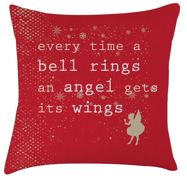 Christmas Angel Quotes
 Christmas Angel quote cushion featuring the quote from