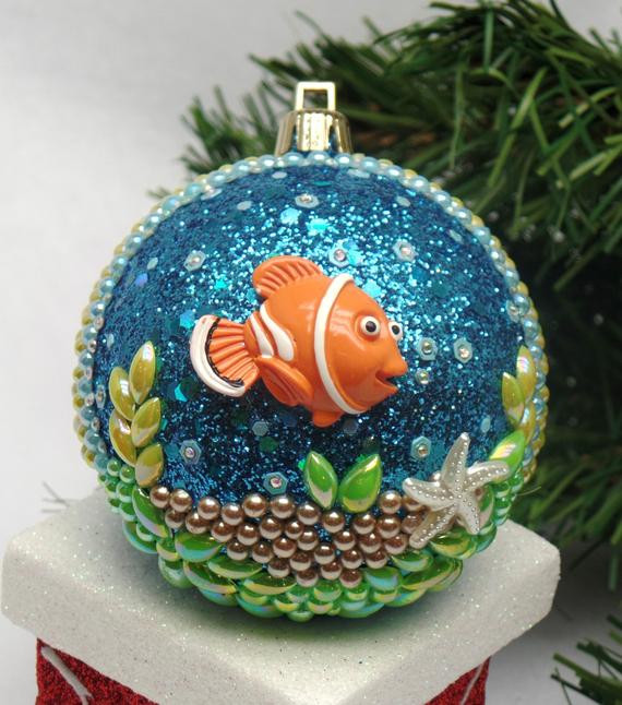 Christmas Aquarium Ornaments
 Nemo Aquarium Christmas Ornament
