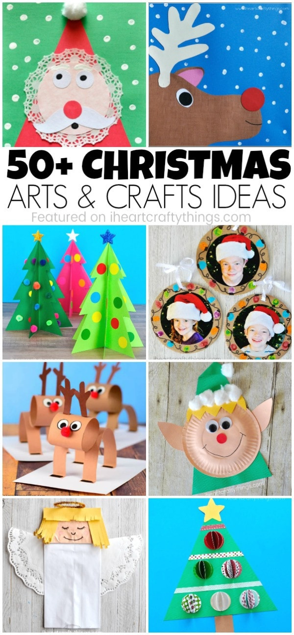 Christmas Art Ideas
 50 Christmas Arts and Crafts Ideas