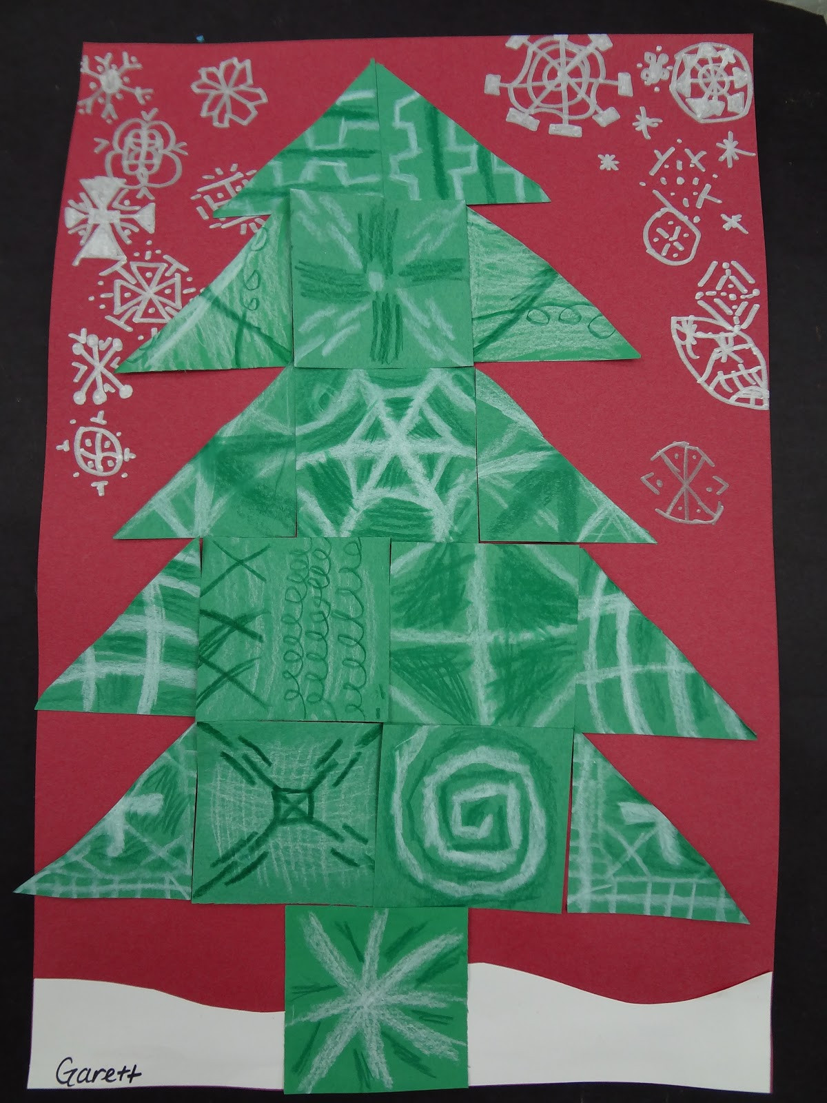 Christmas Art Ideas
 Sharpies paint and paper Oh my Trees trees and more