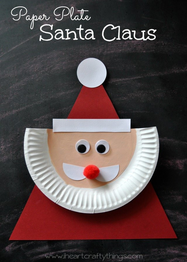 Christmas Arts And Crafts For Preschoolers
 Paper Plate Christmas Crafts U Create