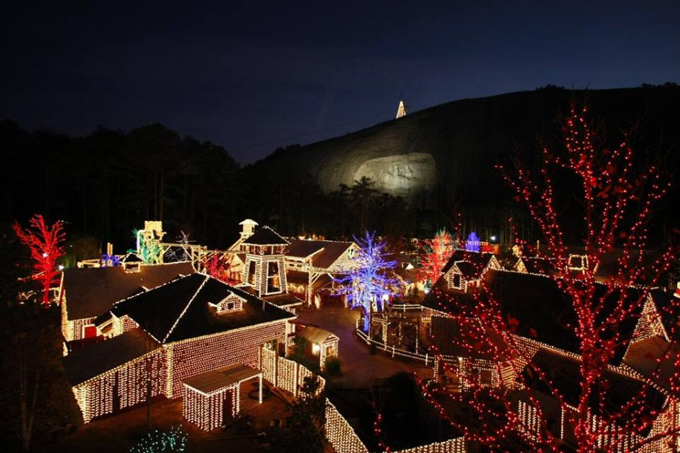 Christmas At Stone Mountain
 Best Christmas Light Shows in Atlanta