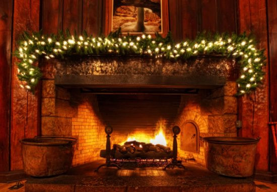 Christmas Background Fireplace
 Christmas fireplace decorations this year for more elegant