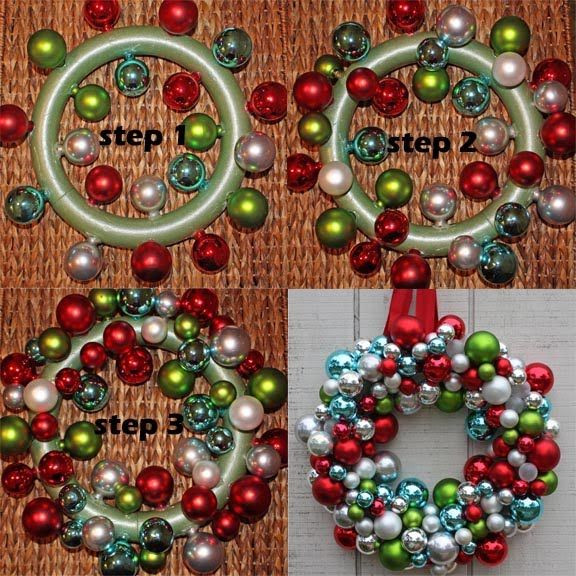 Christmas Ball Wreath DIY
 DIY Ornament Wreath Tutorial s and