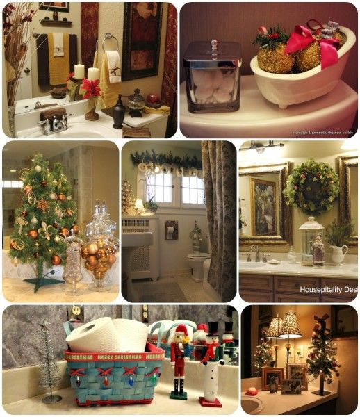 Christmas Bathroom Decor Ideas
 17 Best images about Jingle Bell Bathroom on Pinterest