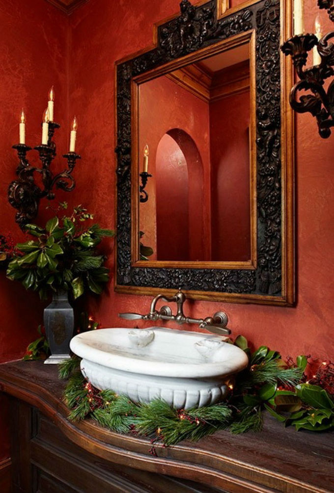 Christmas Bathroom Decor Set
 How To Decorate Your Luxurious Bathroom For Christmas