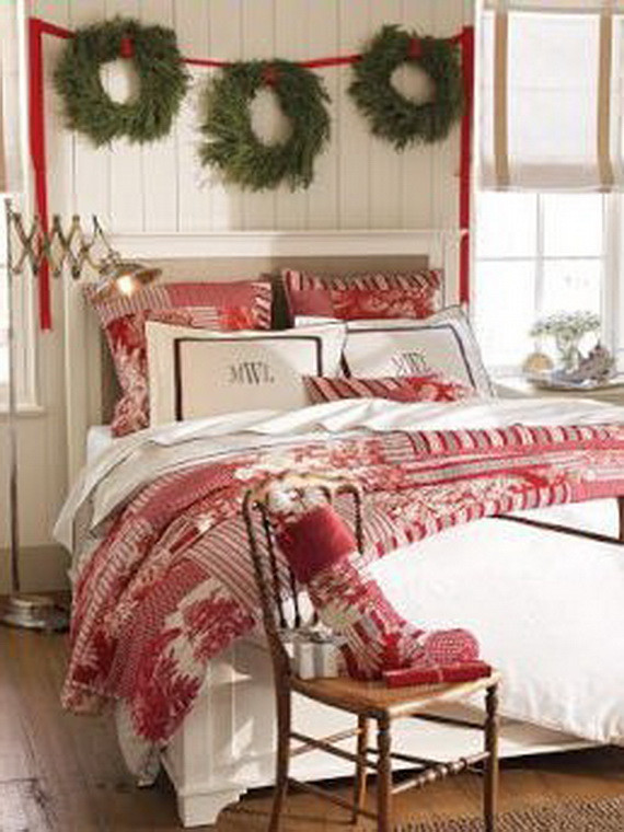 Christmas Bedroom Decor
 Elegant Interior Theme Christmas Bedroom Decorating Ideas