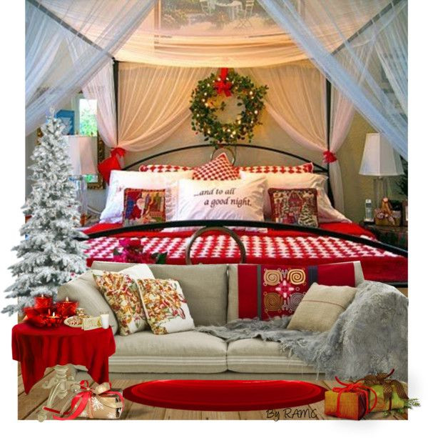 Christmas Bedroom Decor
 Best 25 Christmas bedroom ideas on Pinterest