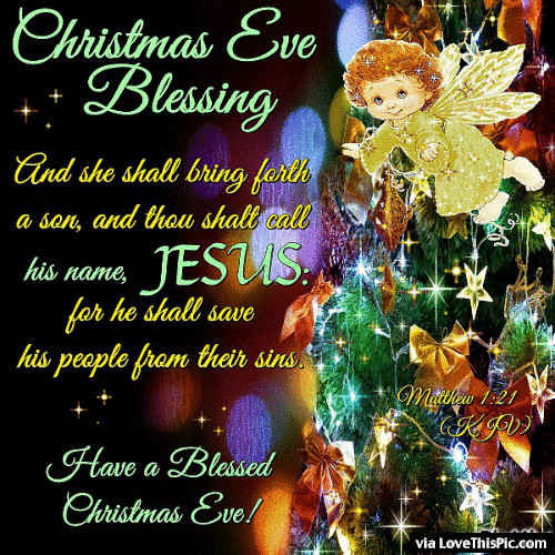 Christmas Blessing Quote
 Religious Christmas Eve Blessings Quote s
