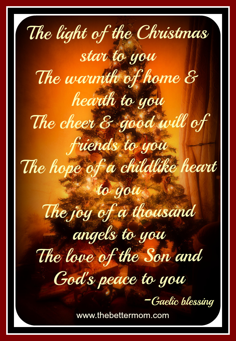 Christmas Blessing Quote
 Merry Christmas Blessing Quotes QuotesGram