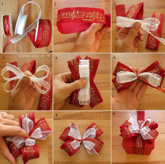 Christmas Bows DIY
 How To Wrap A Beautiful Christmas Bow Step By Step