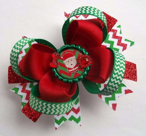 Christmas Bows DIY
 25 best ideas about Christmas Hair Bows on Pinterest