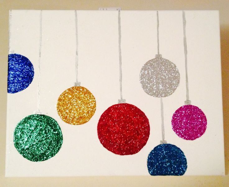 Christmas Canvas Paintings DIY
 25 best ideas about Christmas canvas on Pinterest