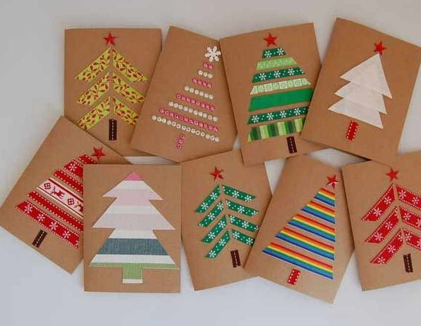 Christmas Card Craft Ideas
 Christmas Cards Using Recycled Materials – OUR BILINGUAL BLOG
