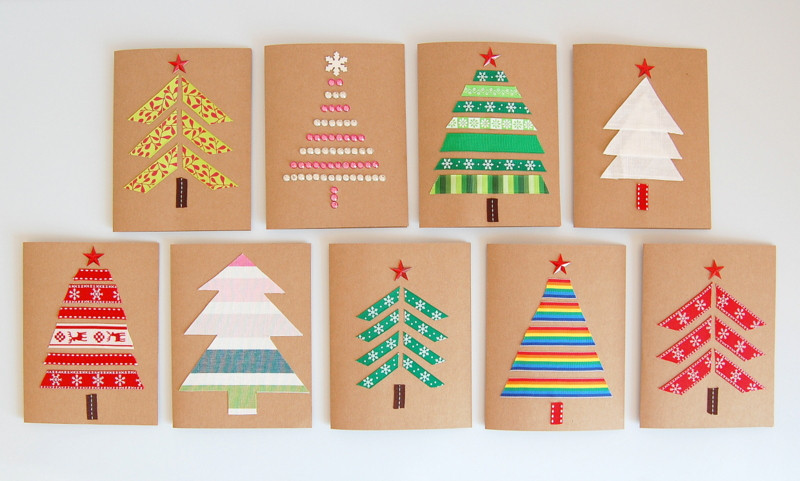 Christmas Card Craft Ideas
 DIY Christmas Cards northstory
