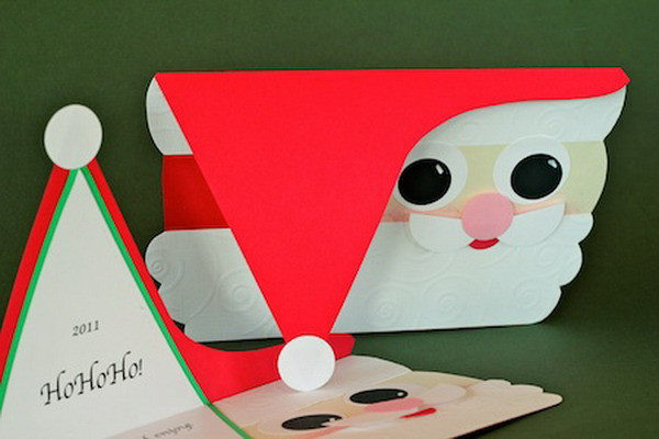 Christmas Card DIY
 50 Creative Homemade Christmas Cards Showcase Hative