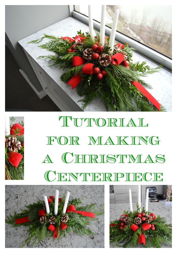 Christmas Centerpieces DIY
 DIY Evergreen Christmas Centerpiece Celebrate & Decorate