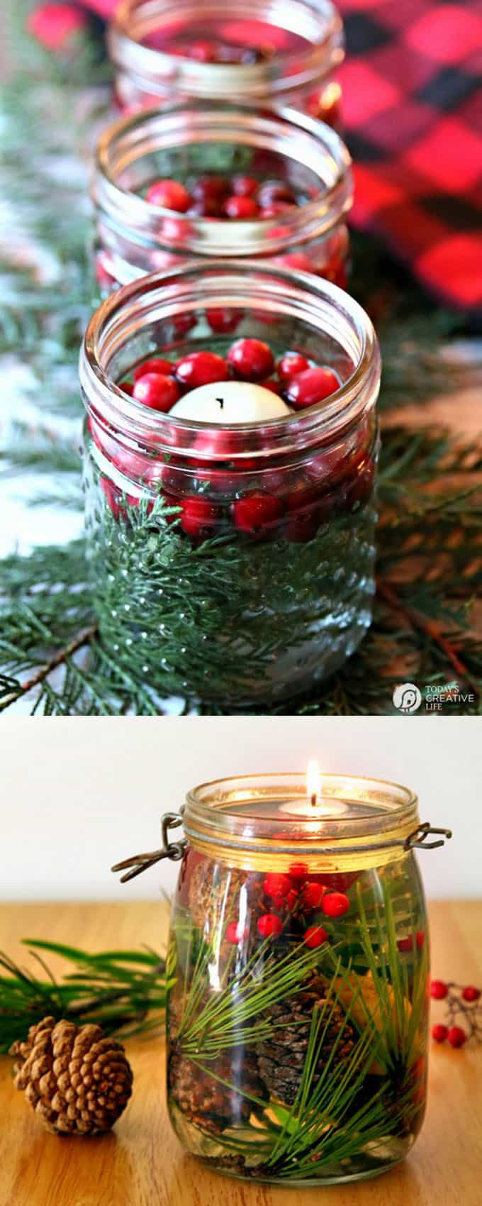 Christmas Centerpieces DIY
 27 Gorgeous DIY Thanksgiving & Christmas Table Decorations