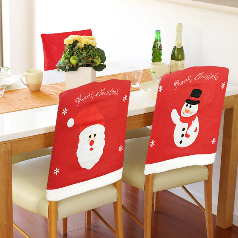 Christmas Chair Covers
 Santa Claus Christmas Chair Cover Event Party Christmas