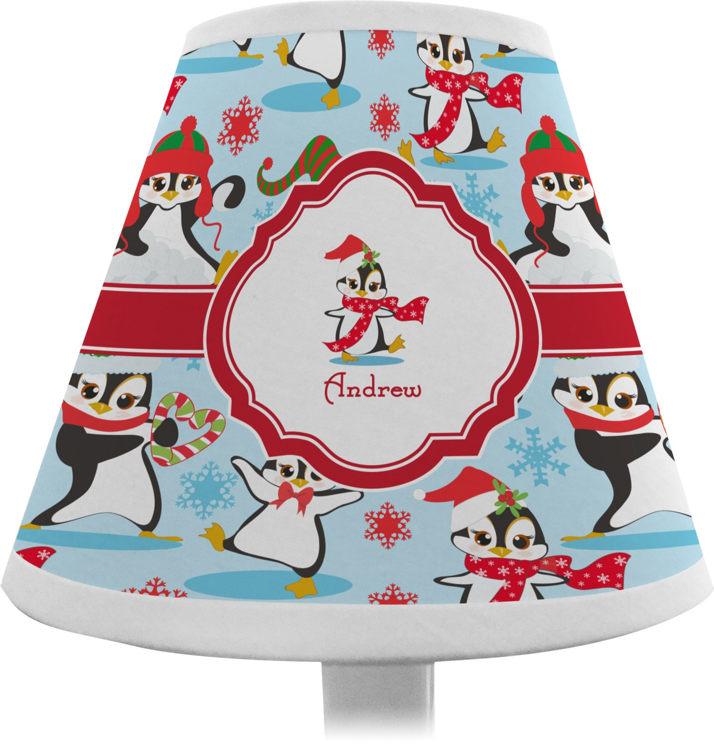 Christmas Chandelier Lamp Shades
 Christmas Penguins Chandelier Lamp Shade Personalized