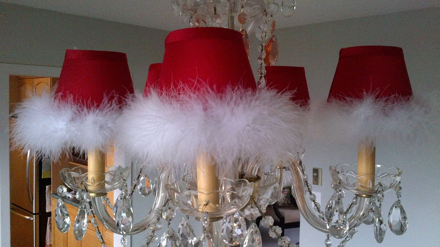 Christmas Chandelier Lamp Shades
 12 Delightful Christmas Chandelier Shades DMA Homes