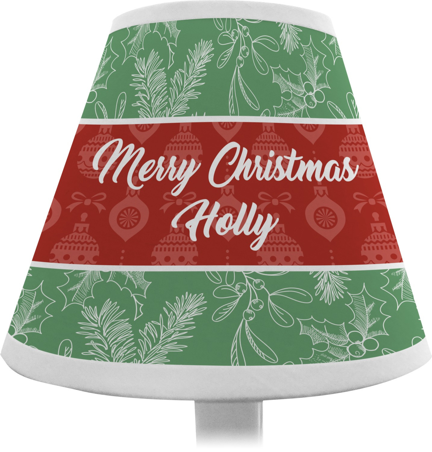Christmas Chandelier Lamp Shades
 Christmas Holly Chandelier Lamp Shade Personalized