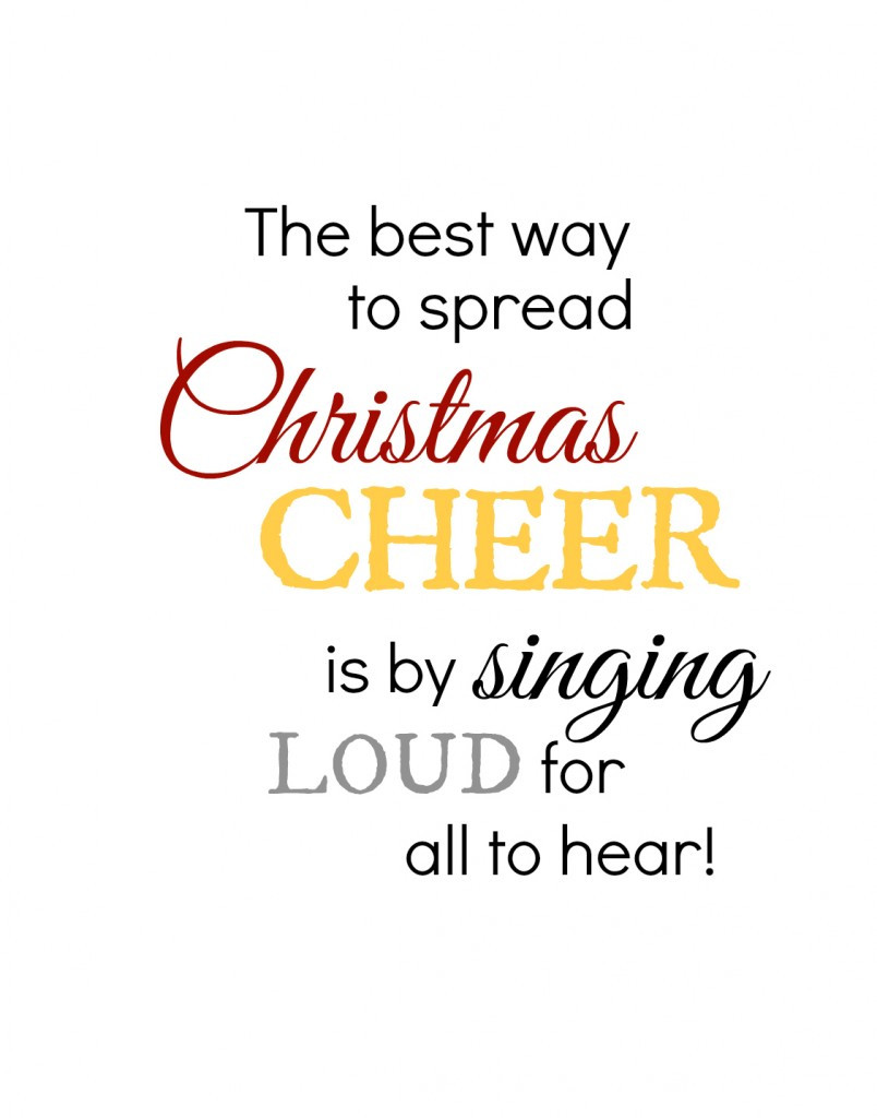 Christmas Cheer Quotes
 Spread Holiday Cheer Quotes QuotesGram