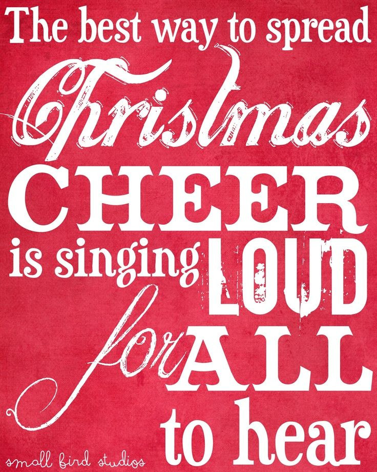 Christmas Cheer Quotes
 Holiday Cheer Quotes QuotesGram
