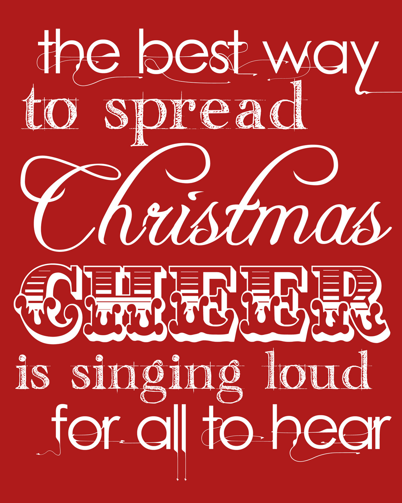Christmas Cheer Quotes
 life as we know it Christmas