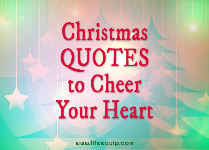 Christmas Cheer Quotes
 Pastor Glenns Life Christianity Quotes