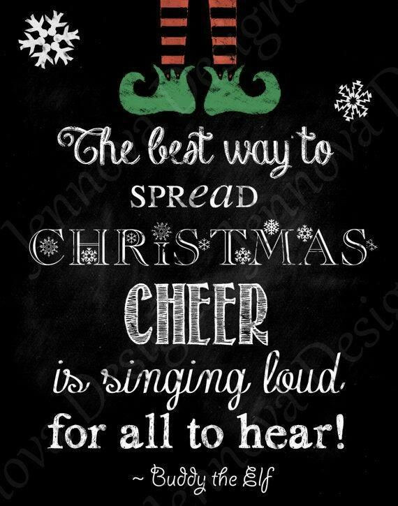 Christmas Cheer Quotes
 The Best Way To Spread Christmas Cheer Is Singing Loud For