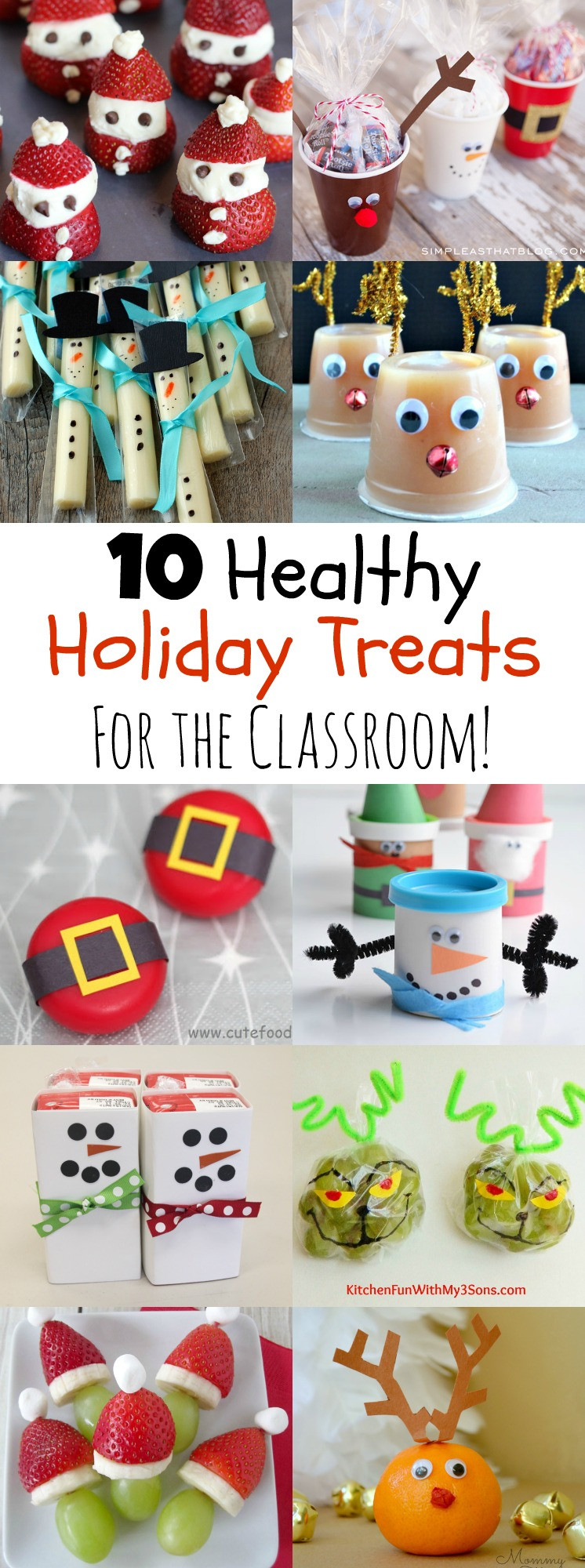 Christmas Class Party Ideas
 10 Healthy Holiday Treats for the Classroom MOMables