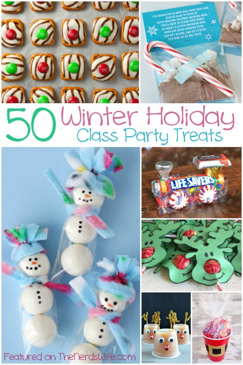 Christmas Class Party Ideas
 50 Winter Holiday Class Party Treats