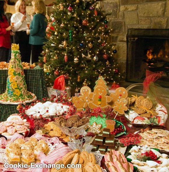 Christmas Cookie Party Ideas
 208 best Cookie Exchange Ideas images on Pinterest
