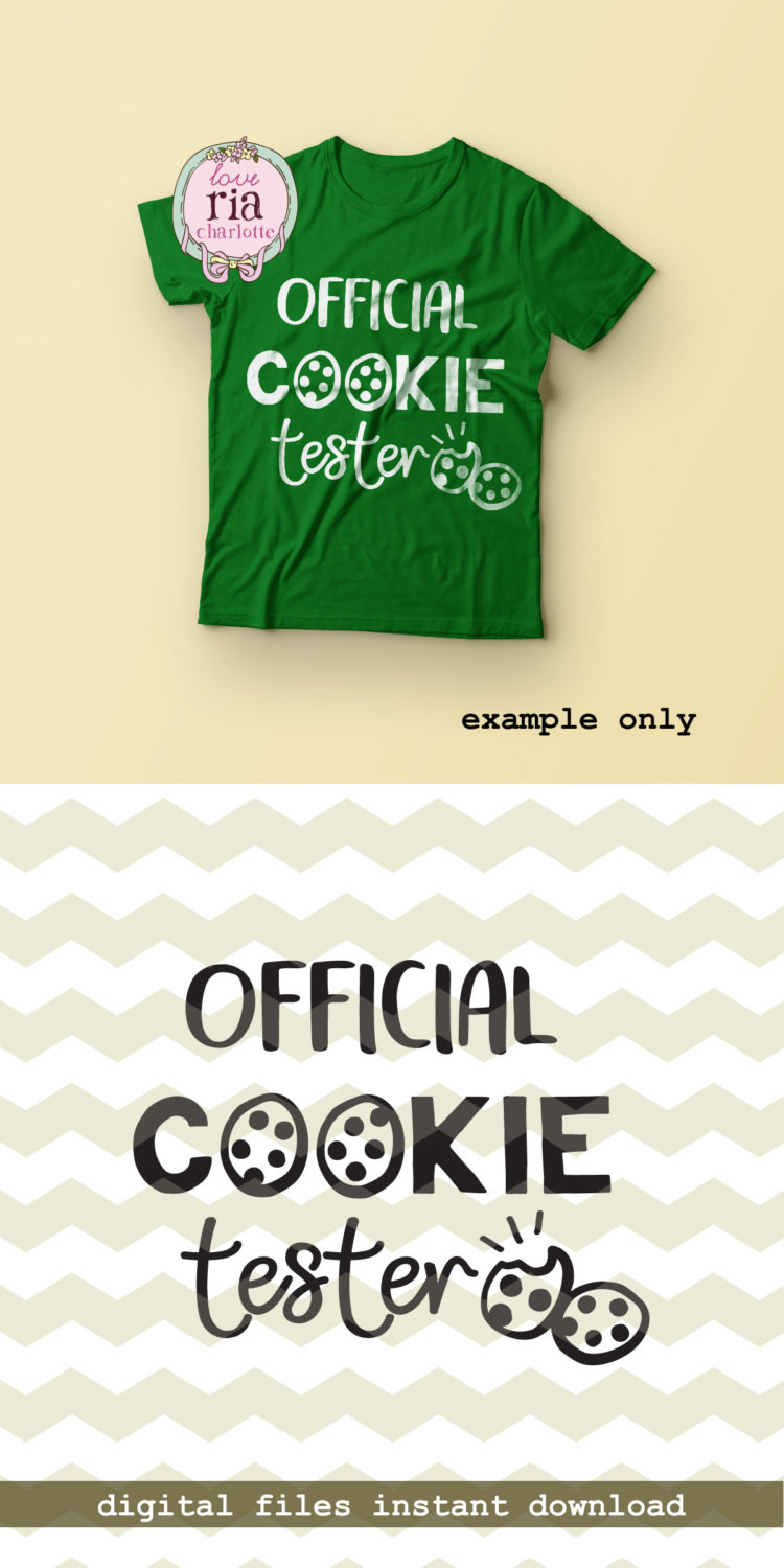 Christmas Cookie Quote
 ficial cookie tester Xmas Christmas cookies cute funny