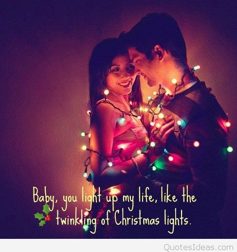 Christmas Couple Quotes
 love Christmas quote