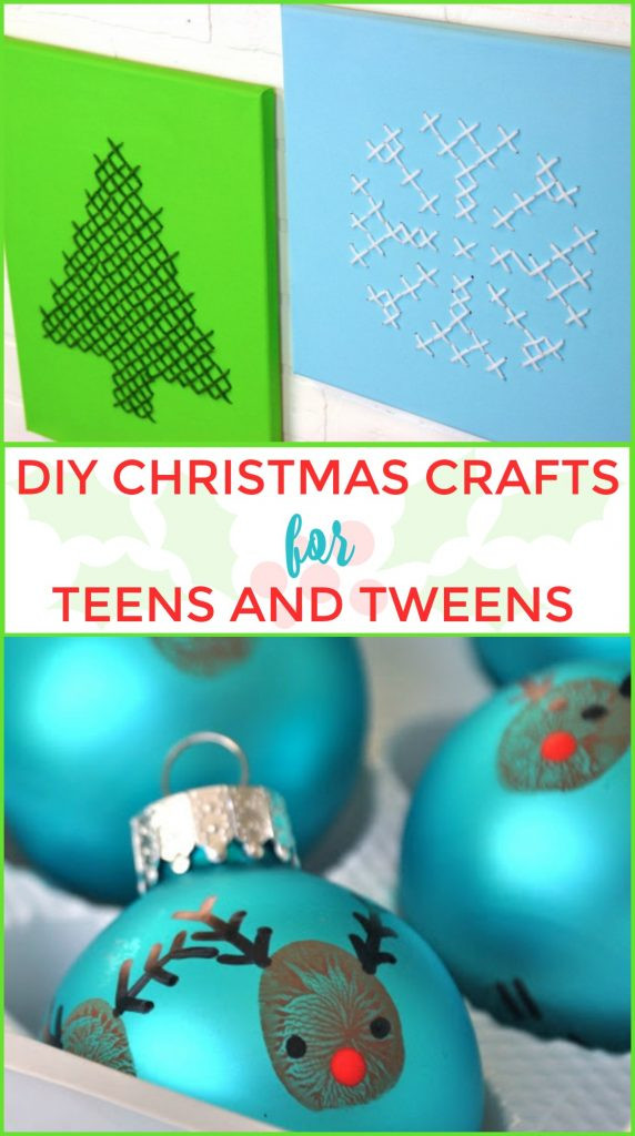 Christmas Craft For Teenagers
 DIY Christmas Crafts For Teens and Tweens A Little Craft