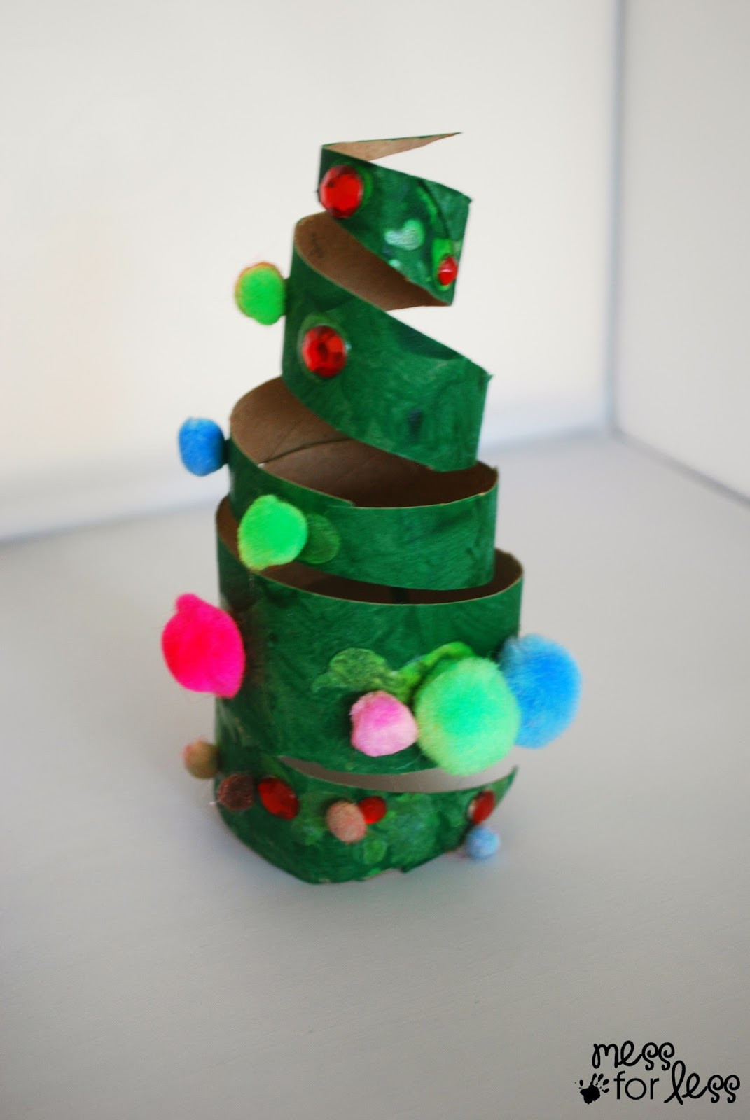 Christmas Craft For Teenagers
 Christmas Crafts for Kids Cardboard Tube Christmas Tree