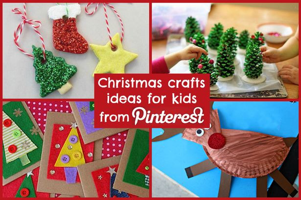 Christmas Craft Ideas Pinterest
 Christmas craft ideas for kids from Pinterest Liverpool Echo