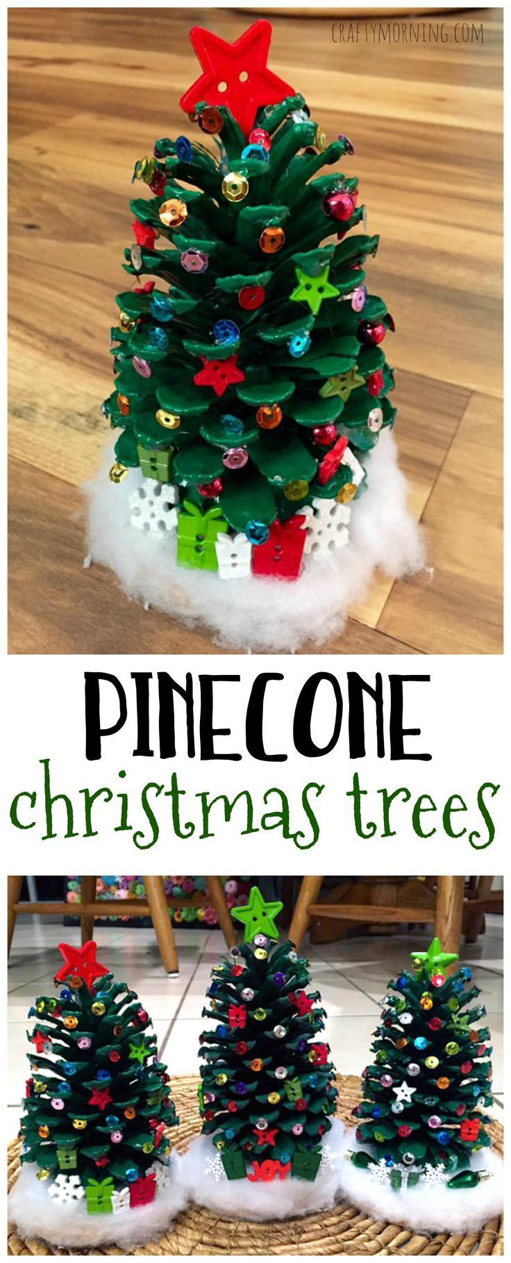 Christmas Crafting Projects
 25 best ideas about Kids christmas trees on Pinterest