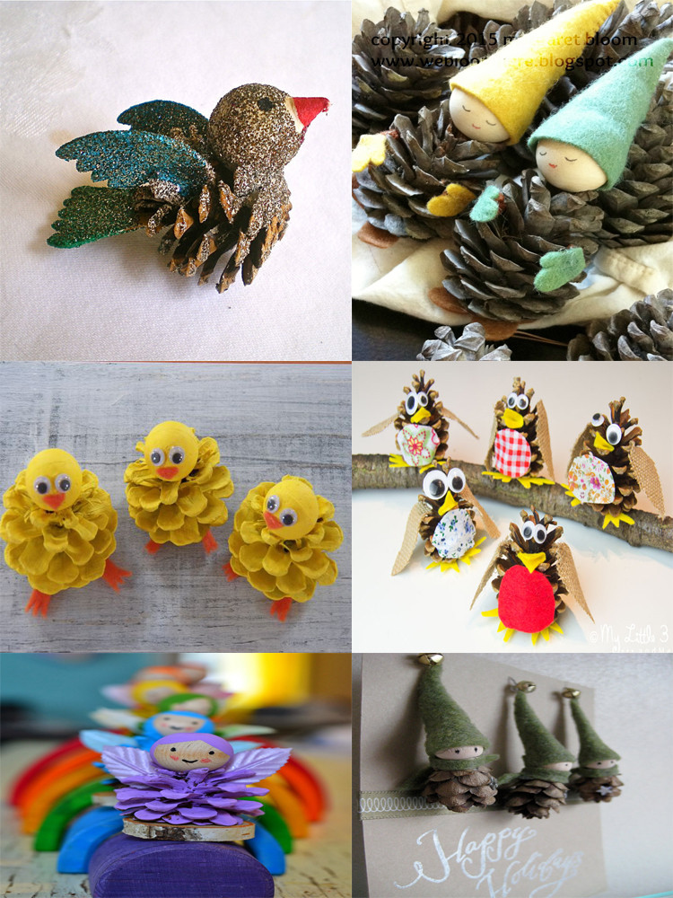 Christmas Crafts DIY
 40 Easy and Cute DIY Pine Cone Christmas Crafts